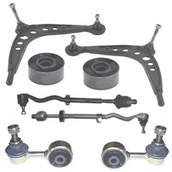 Bestprice Satz Querlenker+Koppelstangen+Spurstangen+Lager für BMW