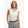 Superdry SCOOP NECK TANK Weiß L