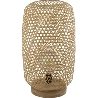 GLOBO Bambus Rattan 1x 6 Watt 810 Lumen braun