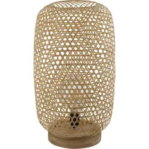 GLOBO Bambus Rattan 1x 6 Watt 810 Lumen braun