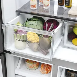 Haier HCR7818DNMM Cube 83 Serie 7 Multi Door (467 l, 1815 mm hoch, Silber)