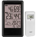 Wetterstation Funk mit Außensensor ETNA, 35.1173, Thermometer/Luftfeuchtigkei...