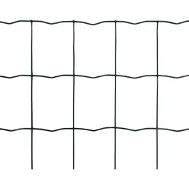 vidaXL Maschendrahtzaun 10 x 0,8 m grün