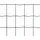vidaXL Maschendrahtzaun 10 x 0,8 m grün