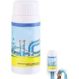 Drainelix Abflussreiniger Schaum Extra Stark, Multifunktional Rohrreiniger Extrem Stark, Hochwirksamer Rohrreiniger Toilettenreiniger und WC Reiniger mit Aktivschaum für Waschbecken, Toiletten (A,1PC)