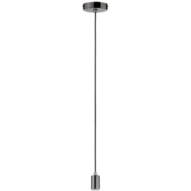 Paulmann Larus 1-flg. 11 cm rund schwarzchrom