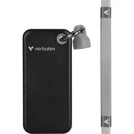 Verbatim Pocket SSD 2 TB USB 3.2 Gen2 Schwarz/Grau 32194
