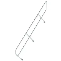Handlauf Aluminium für Treppe 45° Stufenanzahl 10