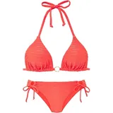 LASCANA Triangel-Bikini Damen koralle Gr.36 Cup A/B
