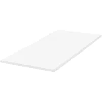 Beliani Matratzentopper Weiß PolyurethanSchaum 90 x 200 cm Polyester
