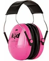 3M PeltorTM KidTM Casque antibruit enfants Rose fluo Bouchons D'Oreille 1 pc(s)