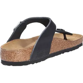 Birkenstock Gizeh Naturleder geölt schwarz 36