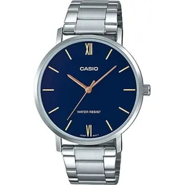Casio analog MTP-VT01D-2BUDF (A1613) - Dunkelblau/Silber
