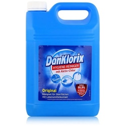 DanKlorix DanKlorix Hygiene-Reiniger Original mit Aktiv-Chlor 5L (1er Pack) Allzweckreiniger