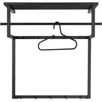 Spinder Design Garderobenleiste, Metall, Familien-Garderobe, 10 Haken, 34 cm