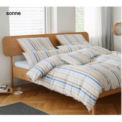 Elegante Bettwäsche Pajamas - 135x200 cm + 80x80 cm	sonne