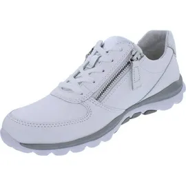 Gabor Sneaker Low Damen Weiß/Silber 41