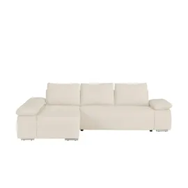 Switch Eckcouch Flachgewebe 3-Sitzer Beige