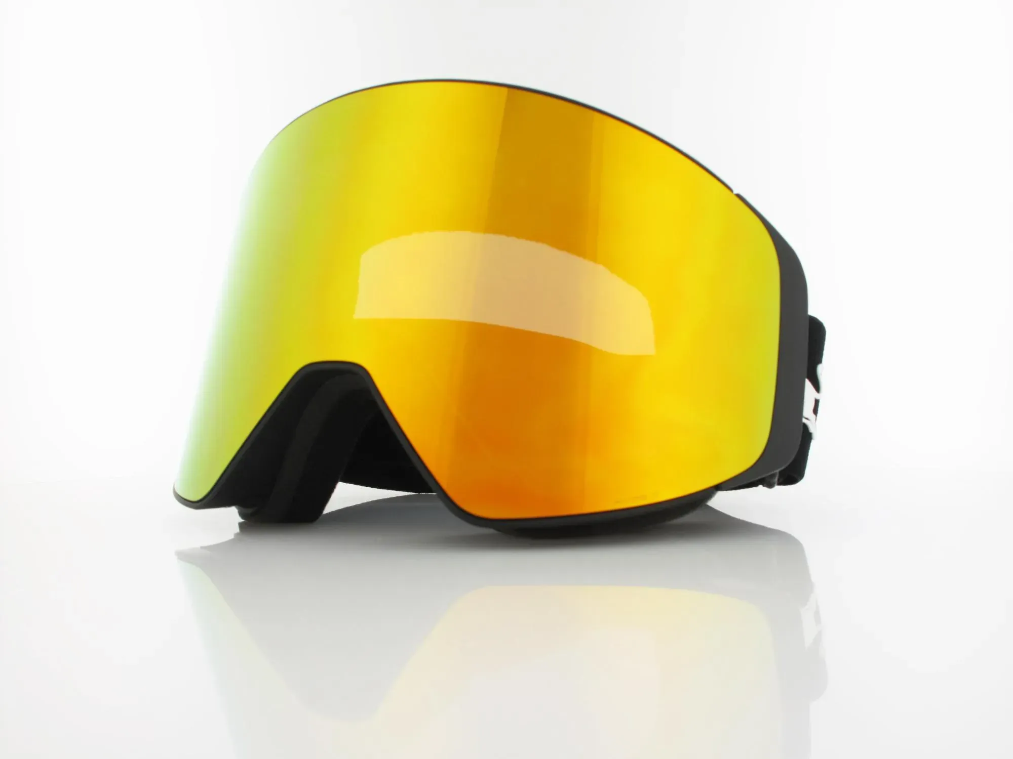 Red Bull SPECT JAMM 09YE2 matt black black strap white logo / smoke yellow mirror - light pink