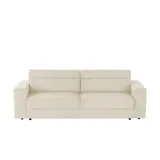 deinbett Big Sofa mit Schlaffunktion Branna ¦ beige ¦ Maße (cm): B: 250 H: 101 T: 105.0