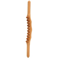 Holz-Gua-Sha-Massage-Werkzeuge, 20 Perlen, Holz-Kratz-Massagestab, Muskelentspannung für Rücken, Bauch, Schulter