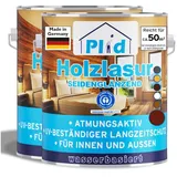 Plid Premium Holzlasur Holzschutzlasur Holzschutz Lasurpinsel Palisander