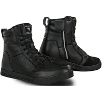 SHIMA Blake perforierte Motorrad Schuhe, schwarz, Größe 44 für