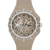 Diesel Herrenuhr Perlon/Nylon braun Herren