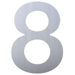 Bravios Briefkasten Hausnummer “8“ Edelstahl