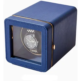 Uhrenbeweger 1 Uhr Watch Winder Box Automatik Uhrenbeweger leise Uhrenbeweger für Automatikuhr Type-C USB Aufladen luxuriöser Uhrendreher Automatischer Uhrenbeweger für eine Uhr Uhren Bewegungsgerät