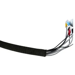 LABEL THE CABLE 19 Zoll  Kabelschlauch   Label the Cable LTC 5110   Schwarz 4260162070716 LABEL THE CABLE