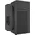 NATEC Genesis Obudowa Natec Helix USB-C (NPC-2171) (mATX, Mini-ITX), PC Gehäuse, Schwarz