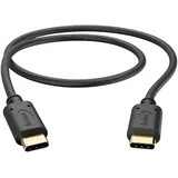 Hama USB-C auf USB-C 0,5 m Schwarz