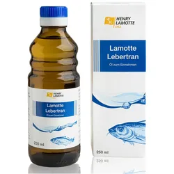 Lamotte Lebertran Öl 250 ml Flüssigkeit