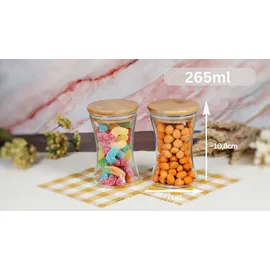 gouveo Vorratsglas 265 ml 6 St.