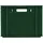Buri 4x Fleischkiste E3 Metzgerkiste 60x40x30cm lebensmittelecht, robust, stapelbar - Eurokisten Stapelkiste aus Deutschland, dunkelgrün