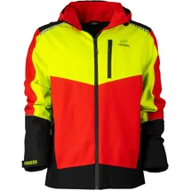 Forsberg Skogar Allwetterjacke / gelb/rot / M