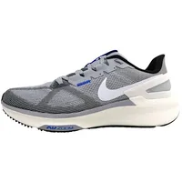 Nike Herren Laufschuhe Air Zoom Structure 25 Smoke Grey/White-Wolf