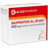 ALIUD Pharma IBUPROFEN AL direkt 400 mg Pulver zum Einnehmen Fiebersenkende Schmerzmittel