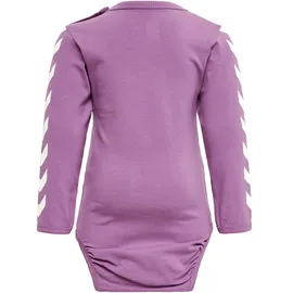 hummel hmlFAST Flipper langarm Baby-Body ARGYLE PURPLE 68