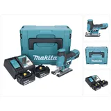 Makita DJV 185 RTJ Akku Pendelhubstichsäge 18 V Brushless + 2x Akku 5,0 Ah + Ladegerät + Makpac