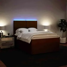 vidaXL Boxspringbett 140 x 200 cm Rosa