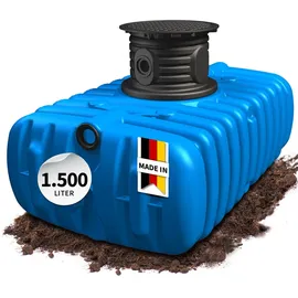 4rain Flat S Tanksystem 1500 l inkl. Schachtverlängerung