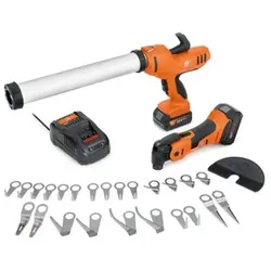 Akku-Kartuschenpresse und Akku-MultiMaster AKP 18-600 AS Autoglaser-Set TOP