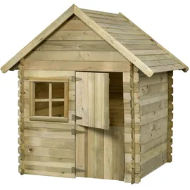 Swingking Spielhaus Louise Deluxe 120 x 120 x 160 cm Natur