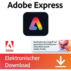 Adobe Express Premium | 1 Jahr | 100GB | Web/iOS/Android