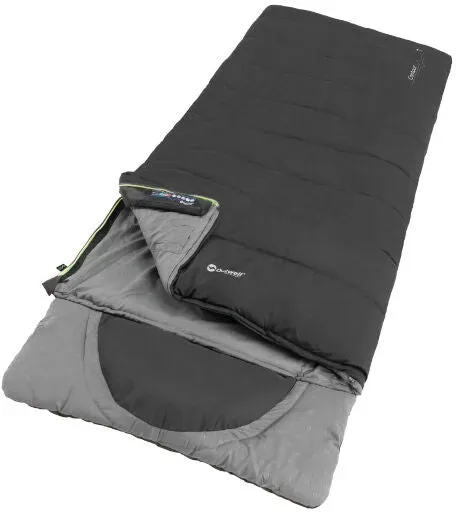 Outwell Unisex Contour Schlafsack, Midnight Black, Links
