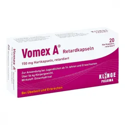 Vomex A Retardkapseln