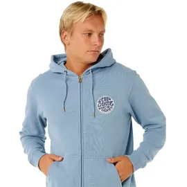 Rip Curl Wettie Passage Icon Sweatjacke Herren Grau/Blau XL