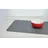 Asa Selection Tischset Leather Optic Fine 46x33 cm Kunststoff Basalt